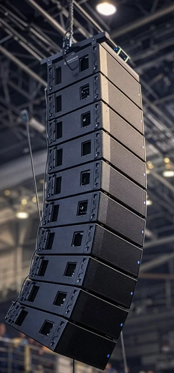 Line array speakers