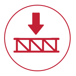 Inspection and safety compliance support icon